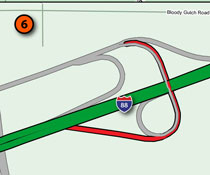 Dixon Interchange Ramp Bridge